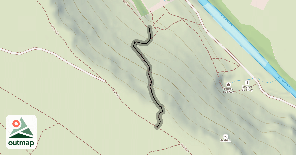Map of Descente du Tambourin