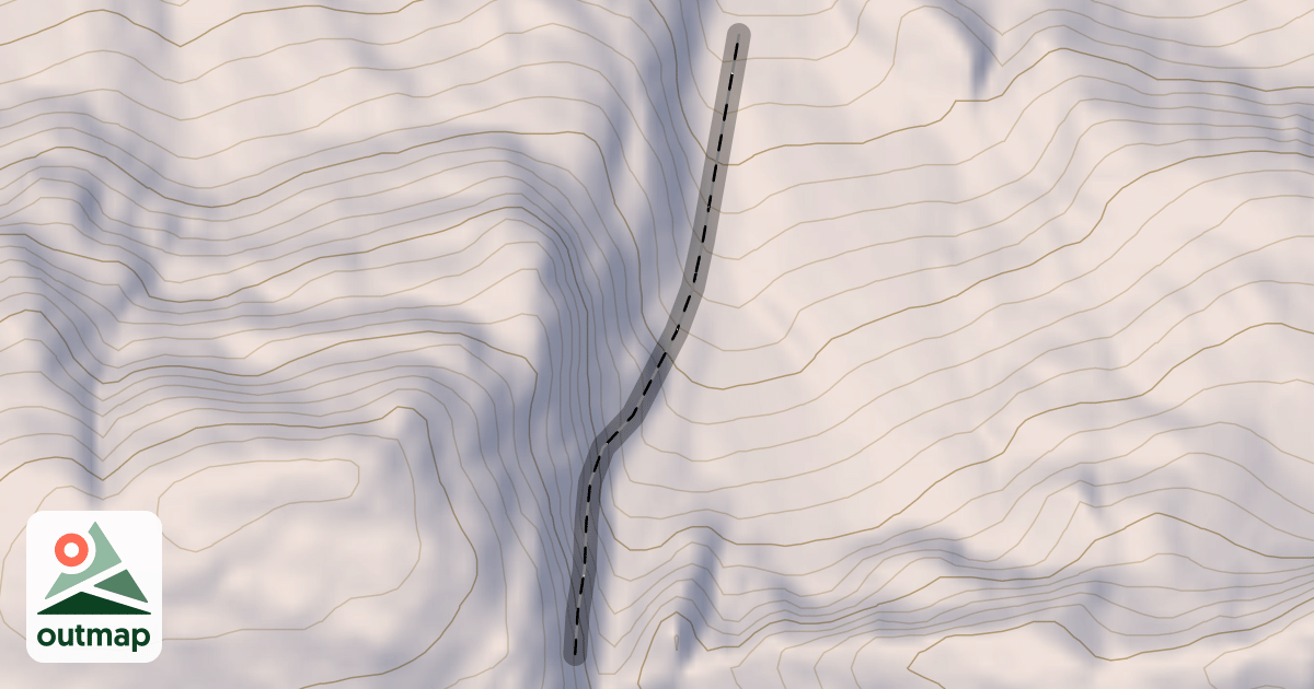 Map of Marmot Couloir