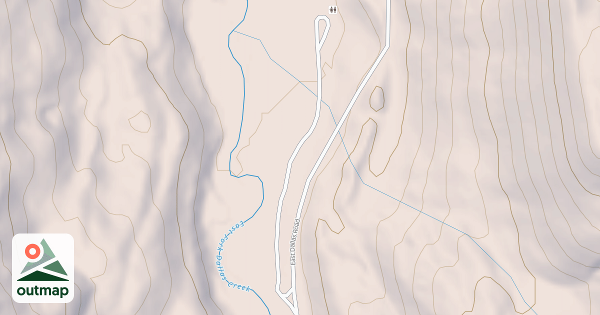 Map of EAST DALLAS SPUR