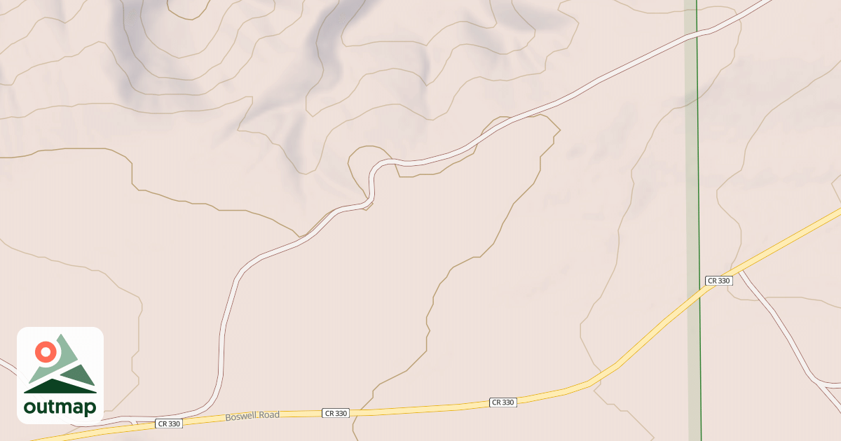 Map of BOSWELL RIDGE