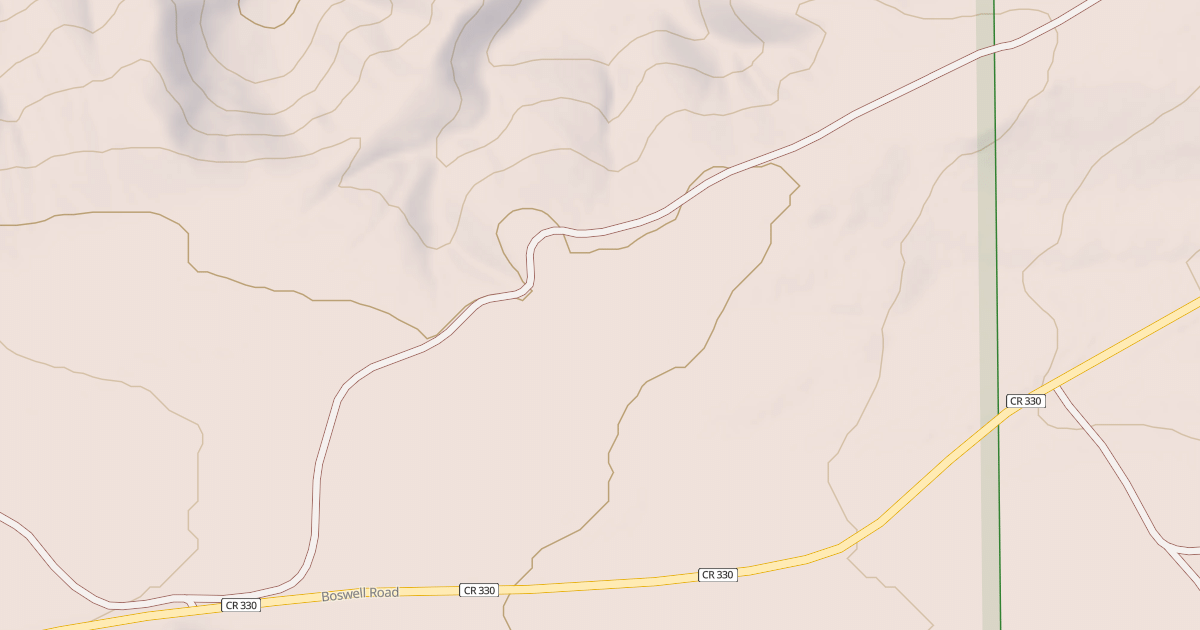 Map preview of BOSWELL RIDGE