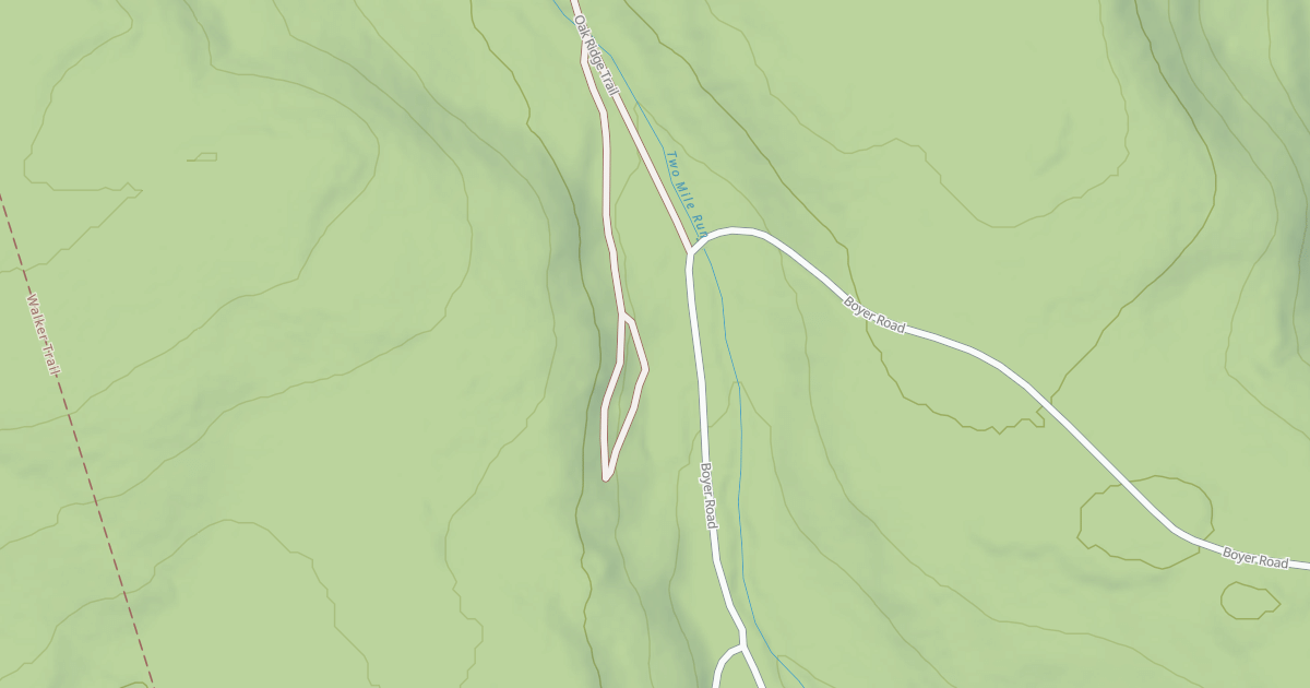 Map preview of Whiskey Springs Trails