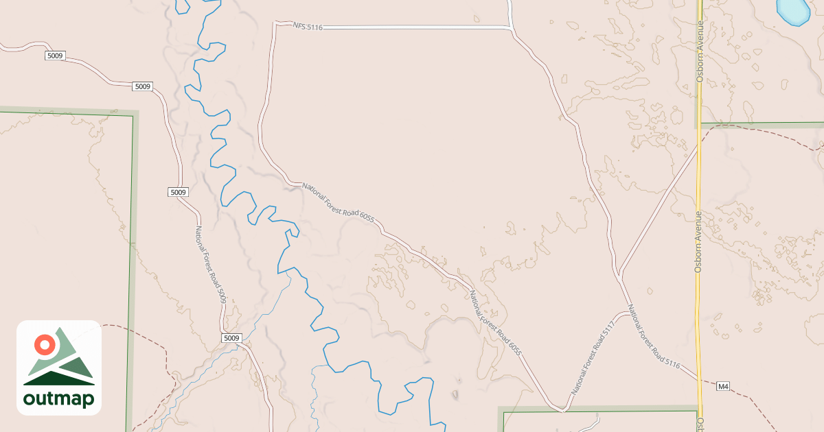 Map of 6055