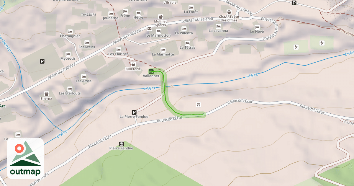 Map of Alouette