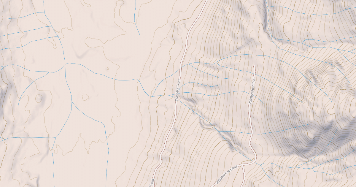 Map preview of Rd 2050300 Twin Spur