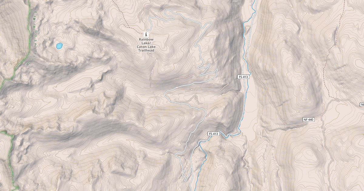 Map preview of DITCH CREEK