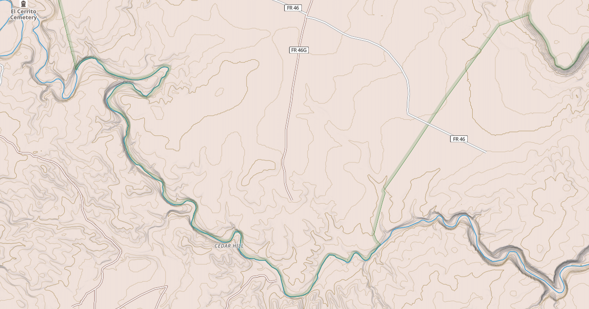 Map preview of USFS National Forest System Roads {FFB61D3E-7857-4DB4-BC05-BCB57FCD6952}