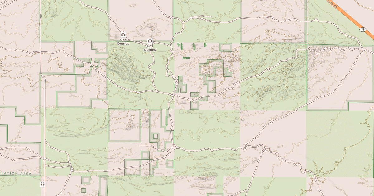 Map preview of BLM National GTLF Public Motorized Roads e2184d15-df07-4b8d-9146-488160dd8627