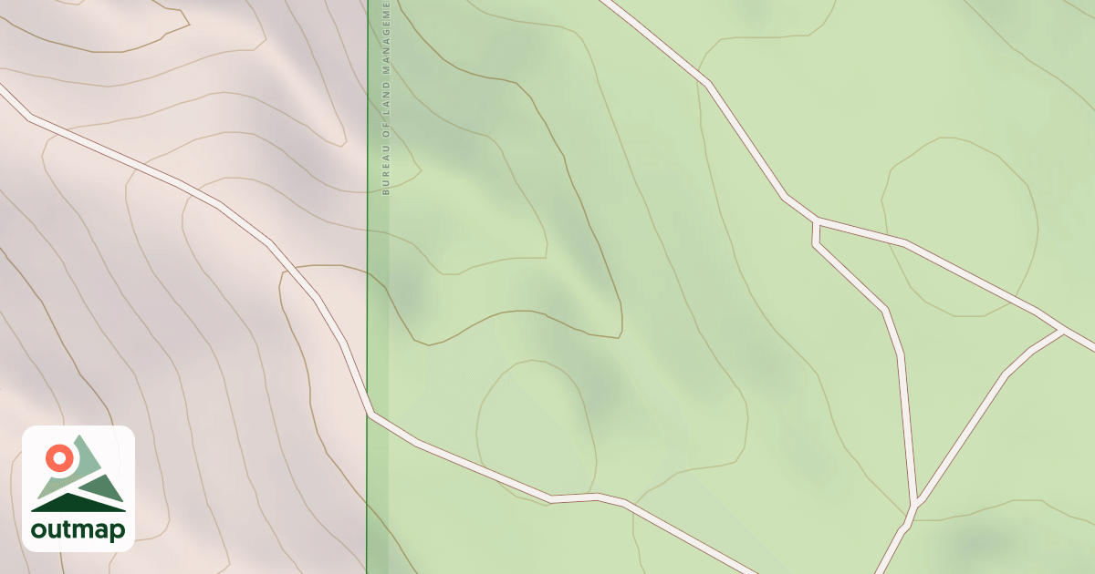 Map of BLM National GTLF Public Motorized Roads 68228ffe-6b4a-49e6-9189-e53cc678a3fe