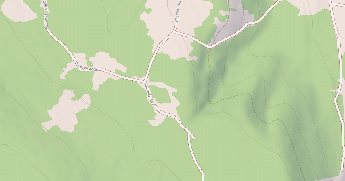 Map preview of SALT RIVER SPUR