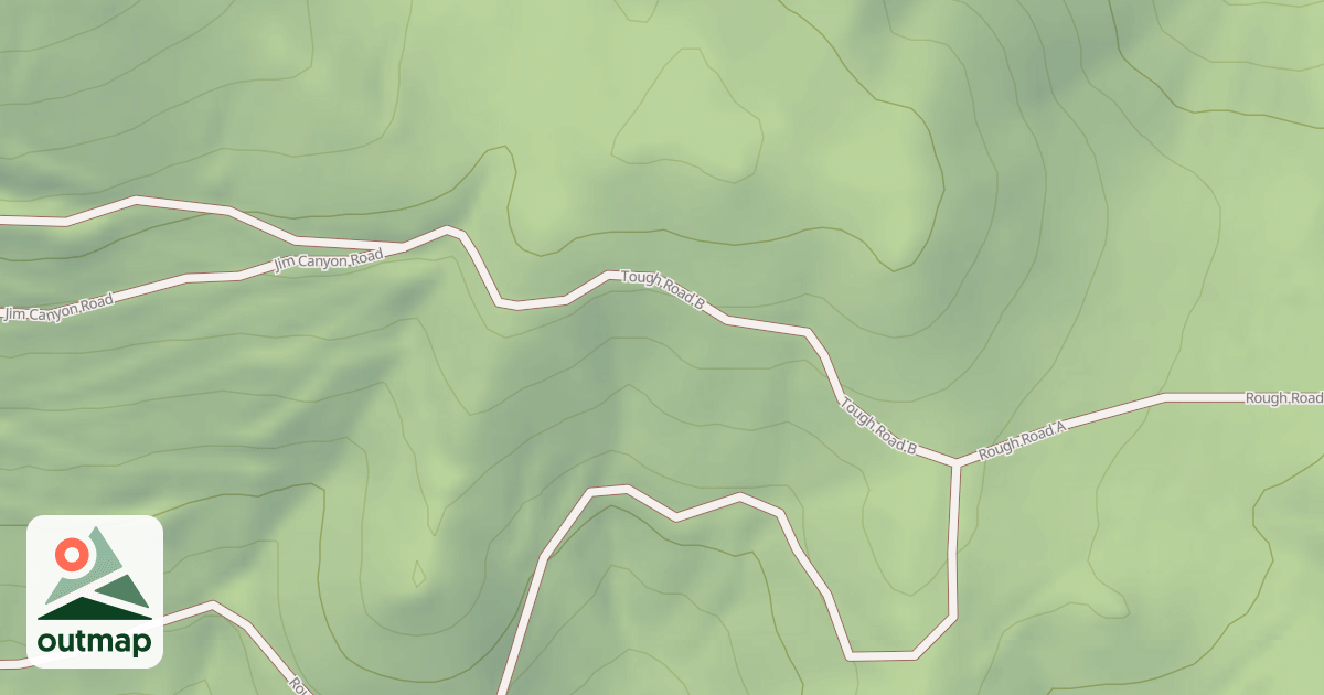 Map of TOUGH ROAD B