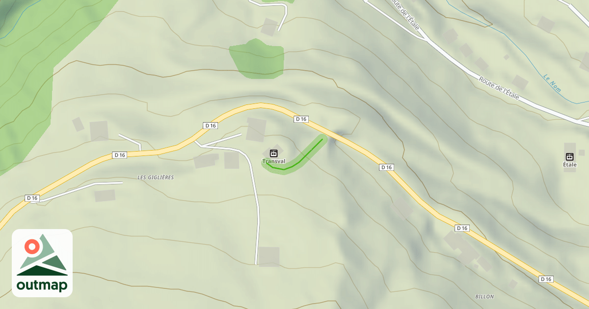 Map of L'Envers