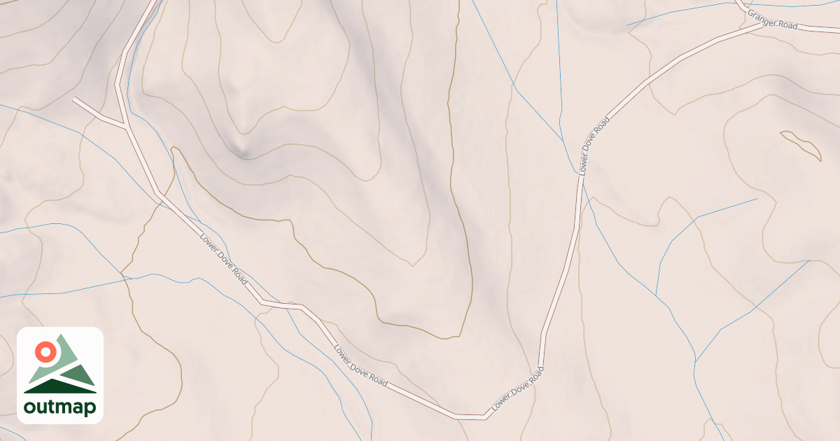 Map of LOWER DOVE