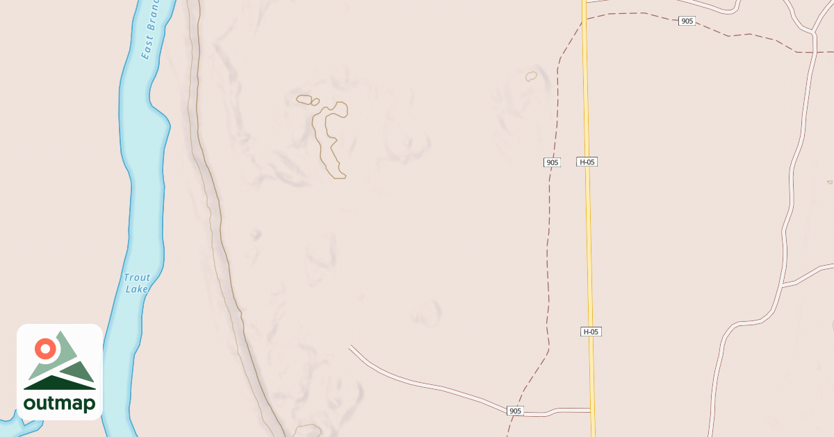 Map of RR TRUCK TRAIL SPUR R
