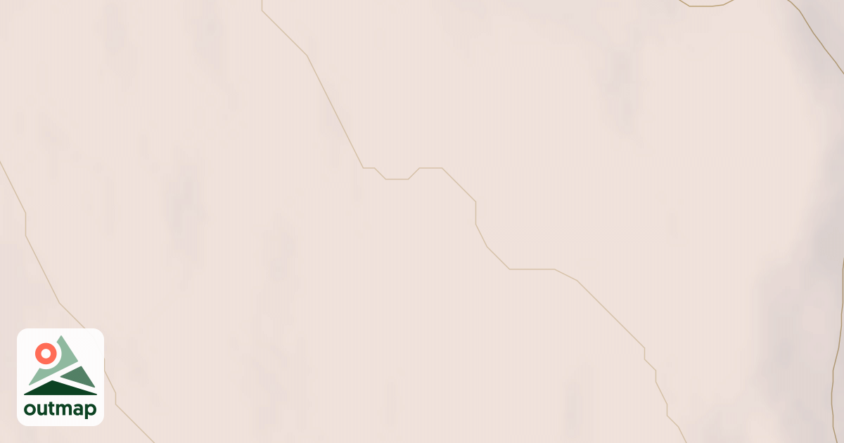 Map of Windy Creek Subsistence Ohv Trail