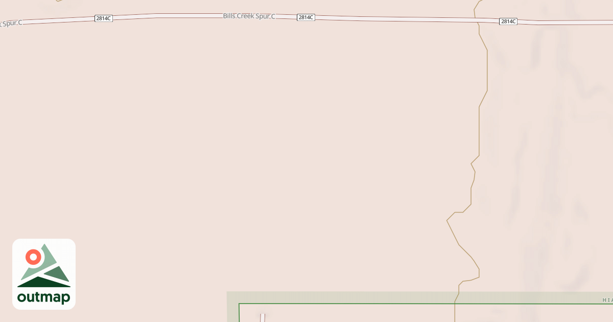 Map of 2814C SPUR R68F