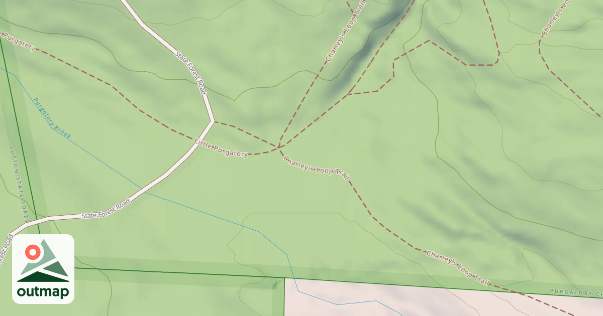 Map of Charley's Loop