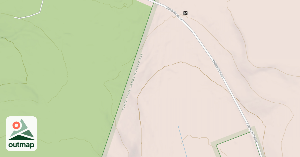 Map of Well Trail