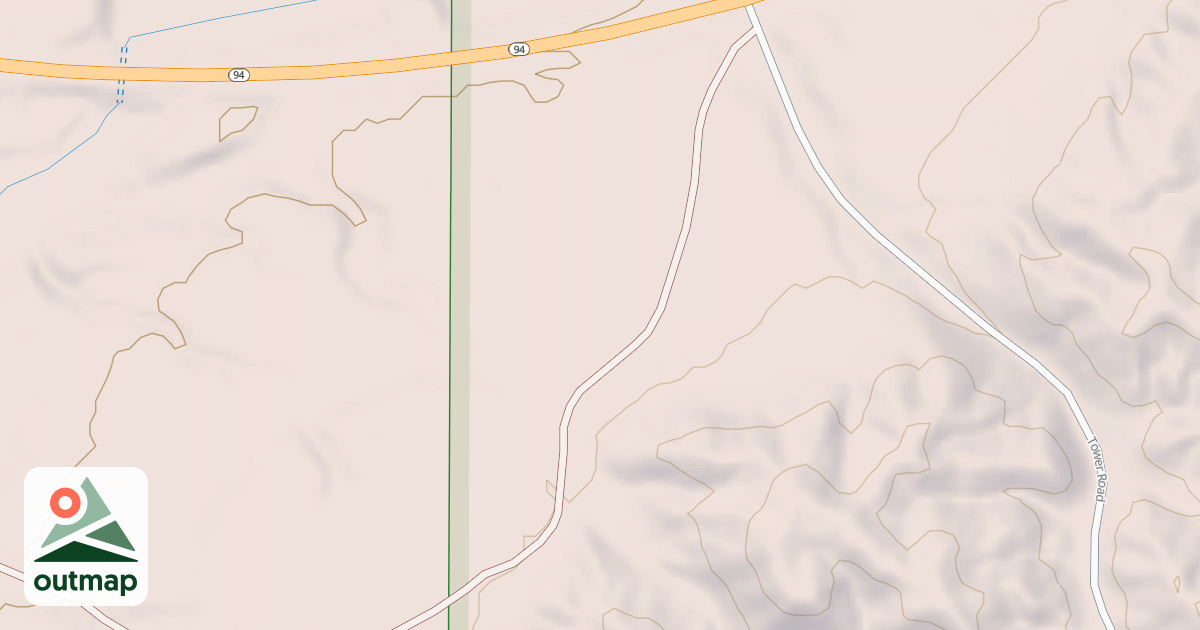 Map of JOES CREEK SPUR D