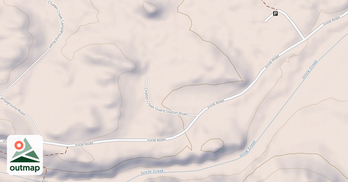 Map of CHATTER CREEK GUARD STATION