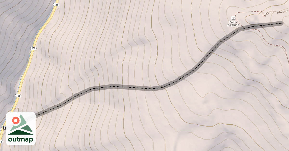 Map of South Face