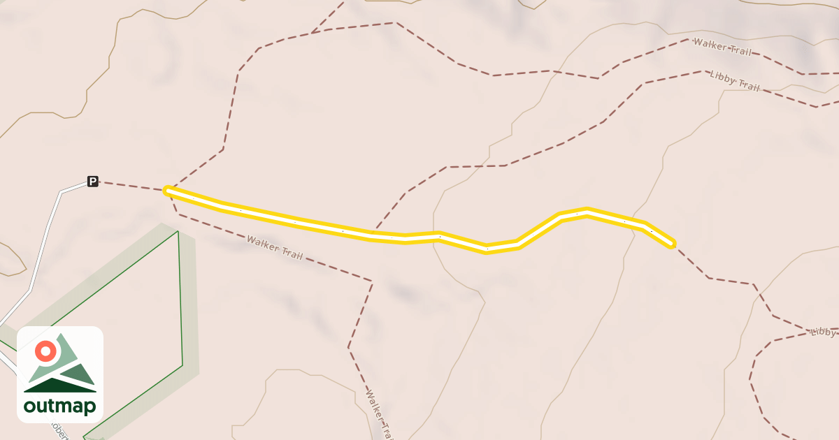 Map of Libby Trail