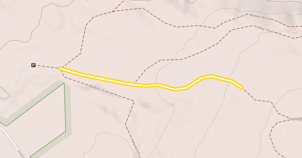 Map preview of Libby Trail