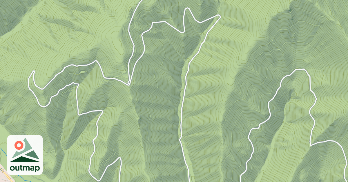 Map of COX GULCH