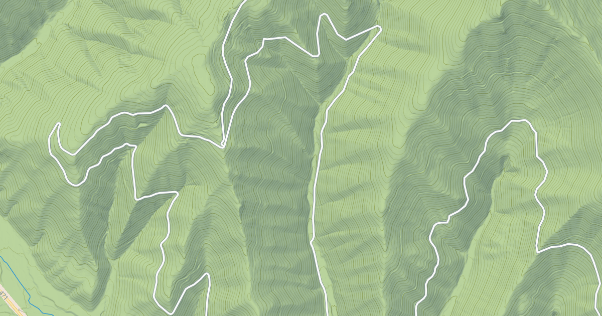Map preview of COX GULCH
