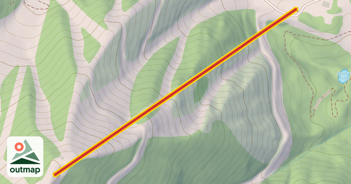 Map of Flathead Lift