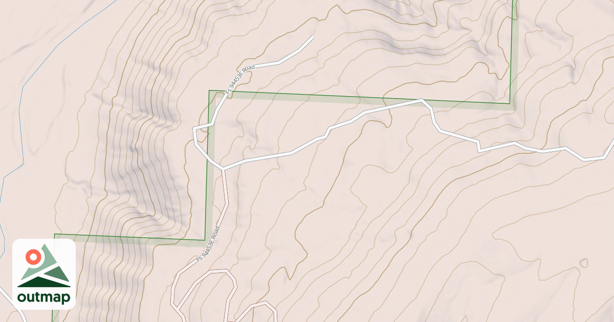 Map of USFS Motor Vehicle Use Map Roads {870AAFF9-5B78-44B7-ACE8-BE1EA731B81E}