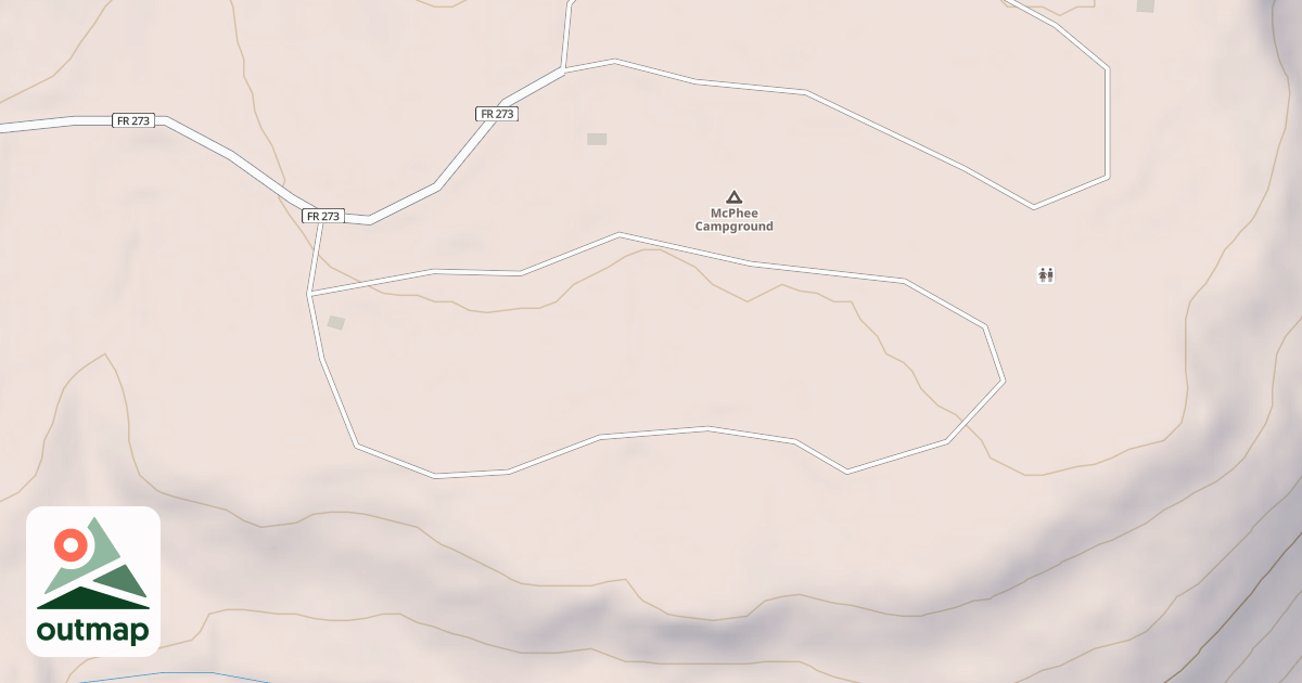 Map of MCPHEE CG A