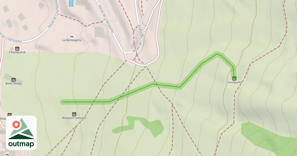 Map of Champamé