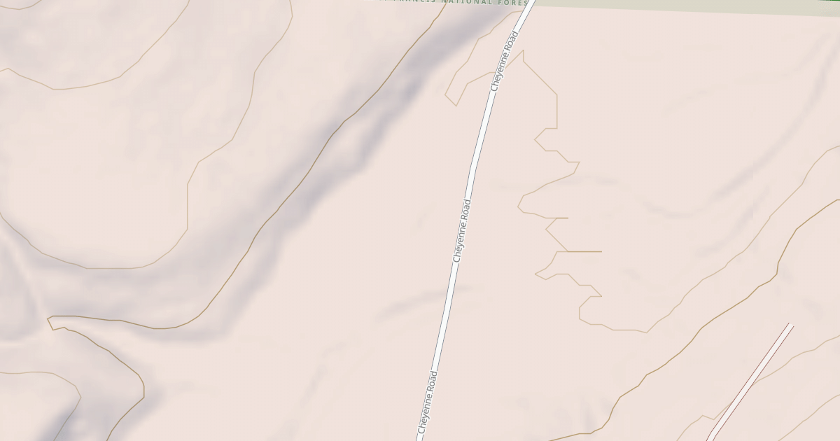 Map preview of USFS Motor Vehicle Use Map Roads {63599B93-0E51-41D1-BBF7-595E616521EE}