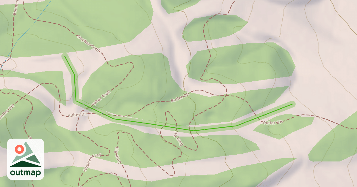 Map of Spring Canyon