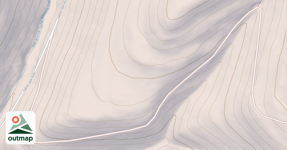 Map of Susquehannock State Forest Snowmobile Trails