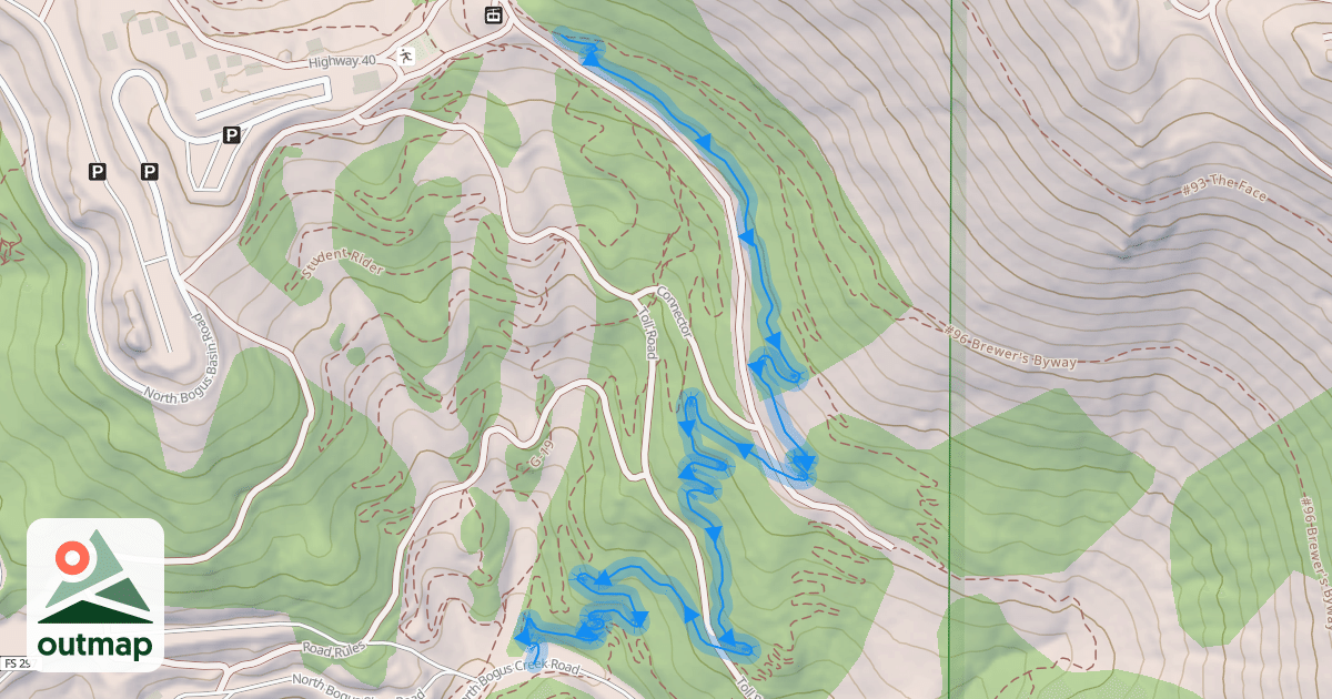 Map of Berm Baby Berm