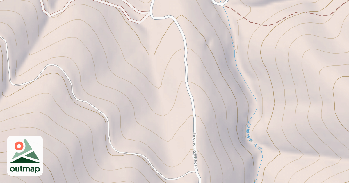 Map of FERGUSON RIDGE T3