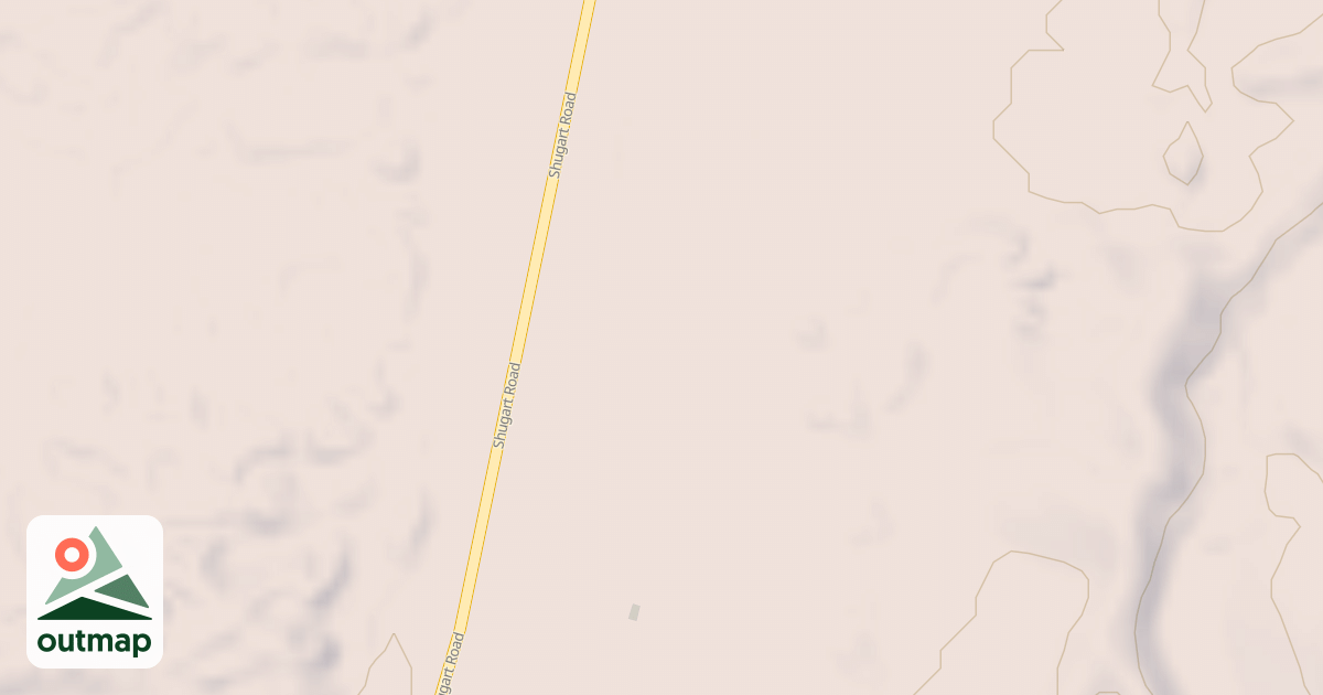 Map of Hackberry Trail System - Dunes Access