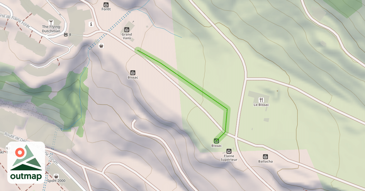 Map of Bissac