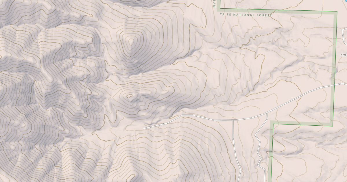 Map preview of USFS Motor Vehicle Use Map Roads {6D381649-6D8B-480E-858A-0057B4030601}
