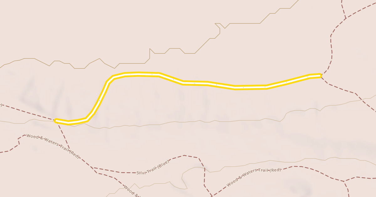 Map preview of Skidder Trail (Orange)