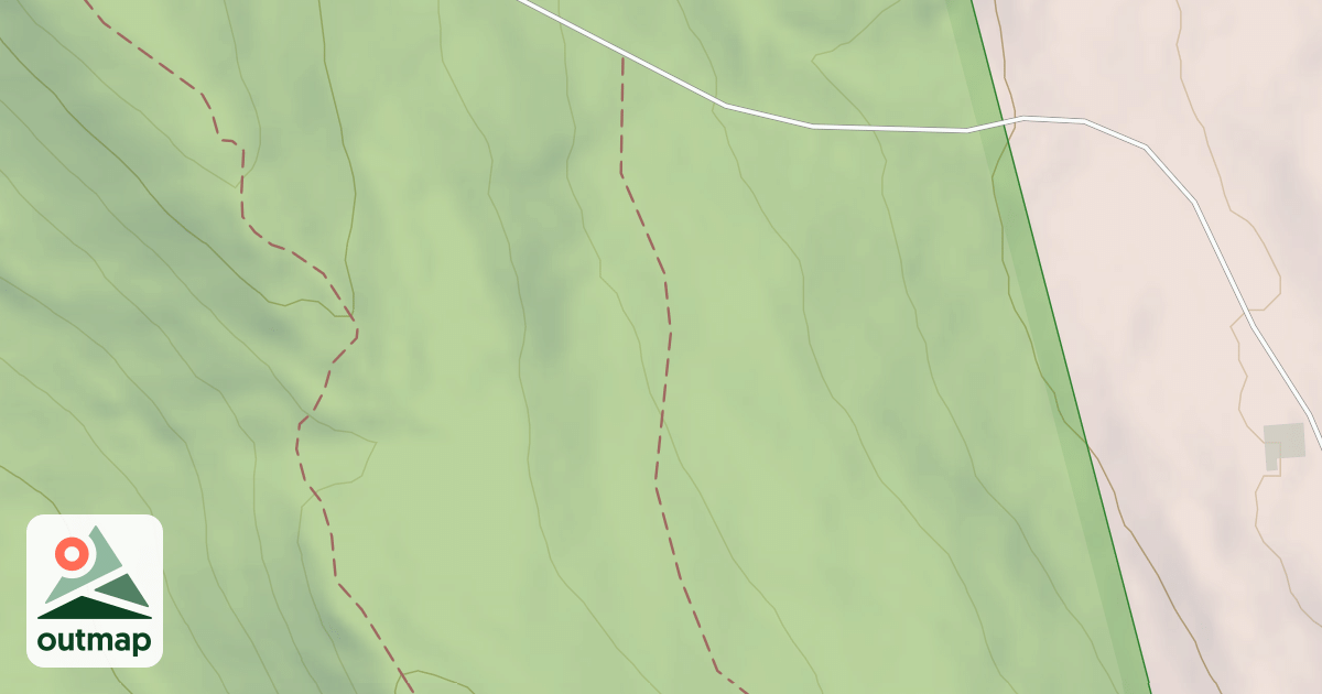 Map of Round the Mountain Trail