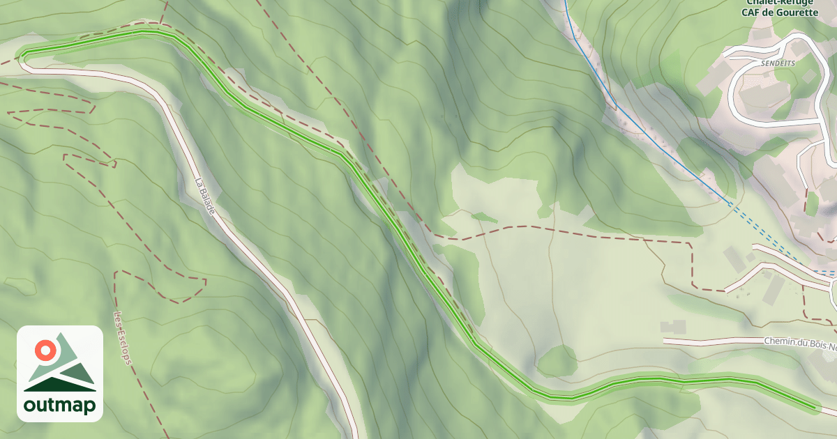 Map of La Balade