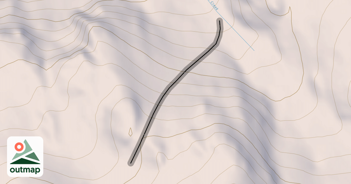 Map of Secret Bowl Run