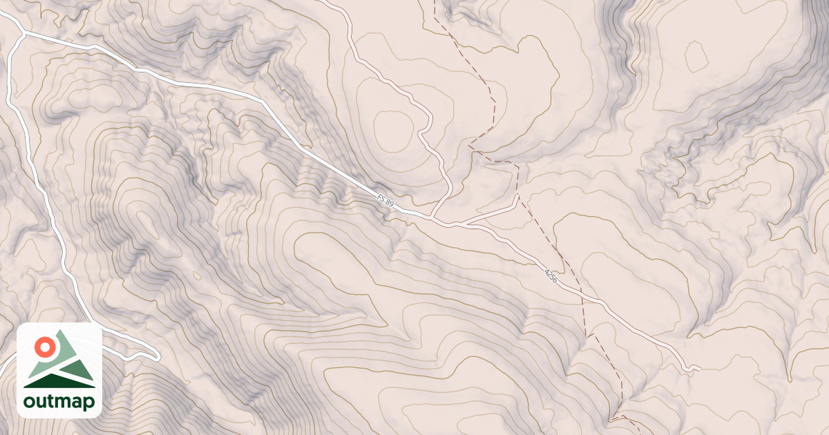 Map of 89