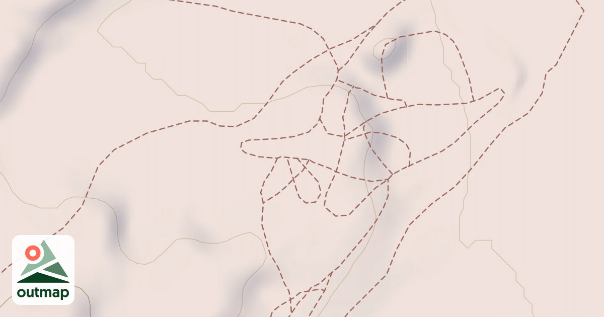 Map of BLM National GTLF Public Motorized Trails 441d7c11-c088-440a-a36f-e7c62b101d6c