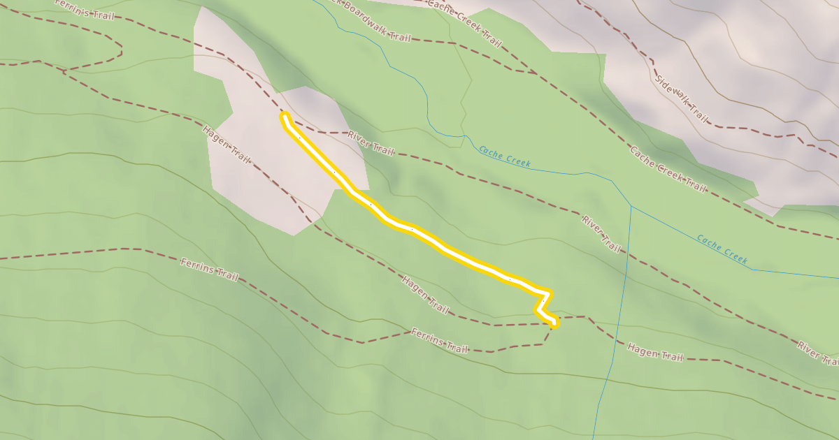 Map preview of Ferrin's Trail