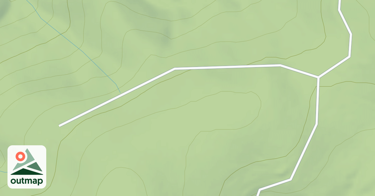 Map of MAGEE RIDGE SPUR B