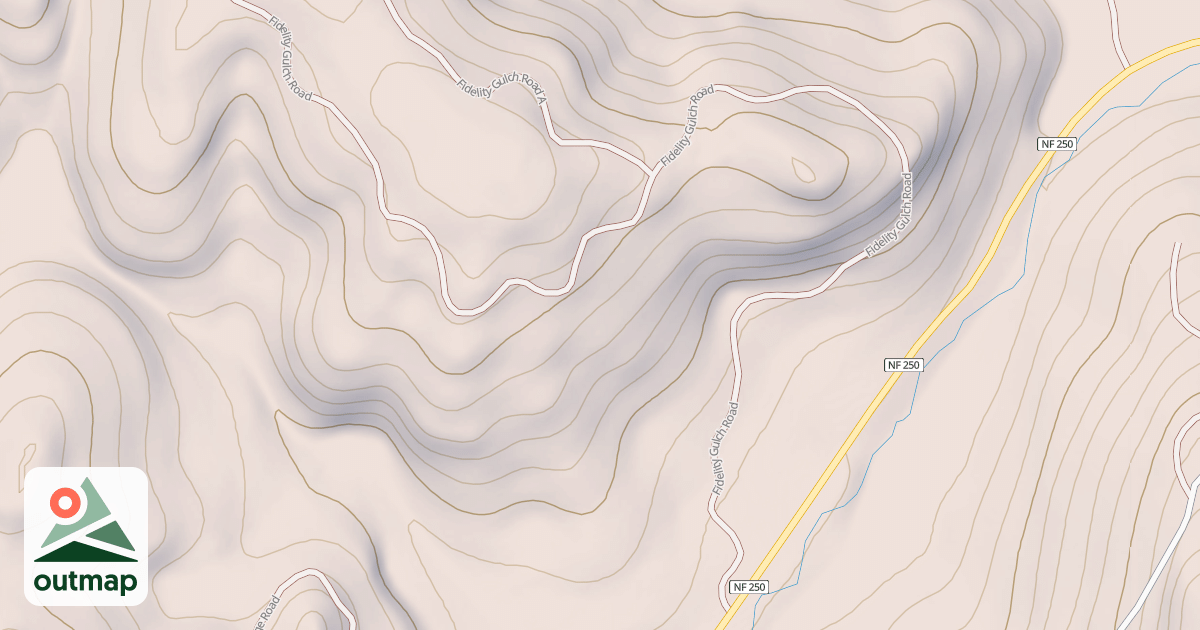 Map of FIDELITY GULCH